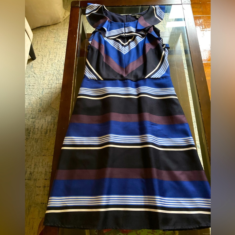 Silk summer dress by Banana Republic.